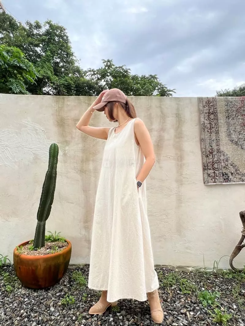 Dayday - Korean Women Fashion - #shopsmall - Sleeveless One-piece - 7