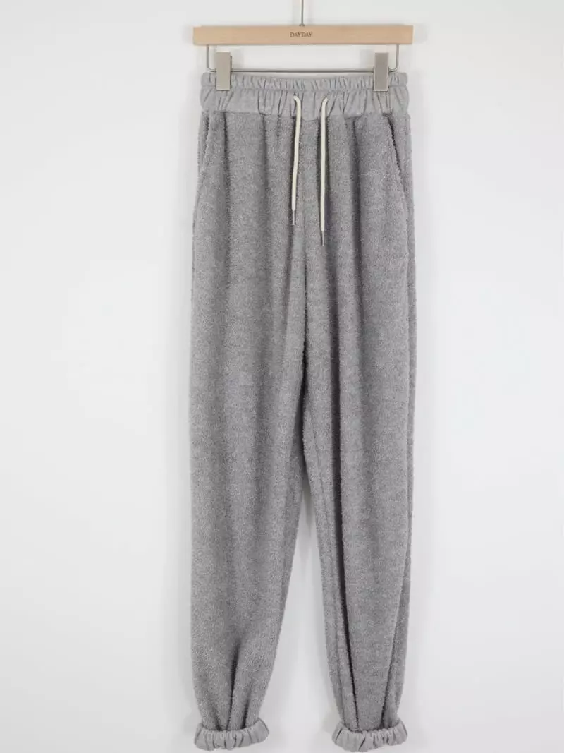Dayday - Korean Women Fashion - #shopsmall - Terry Pants - 5