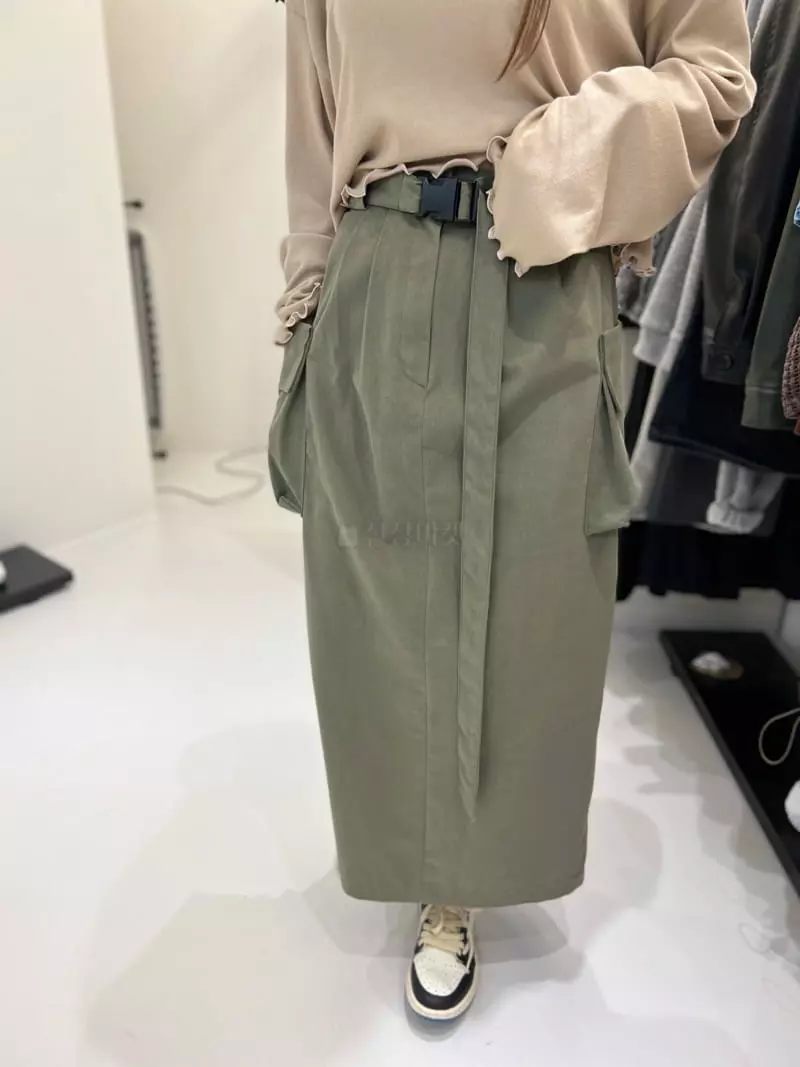 Dayday - Korean Women Fashion - #thatsdarling - Belt Skirt - 10