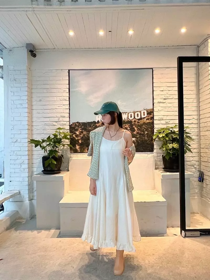 Dayday - Korean Women Fashion - #vintageinspired - All Tencel One-piece