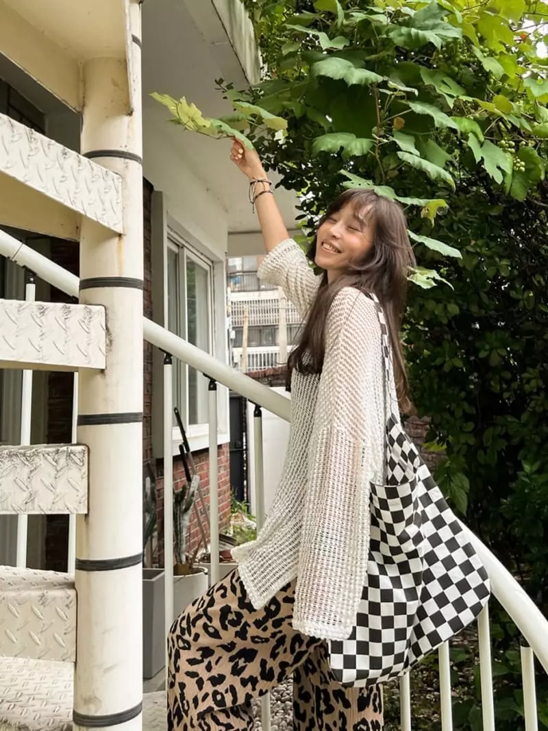 Dayday - Korean Women Fashion - #womensfashion - Square Knit Tee - 3