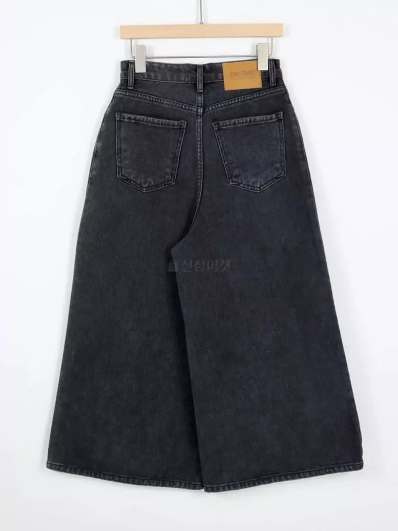 Dayday - Korean Women Fashion - #womensfashion - Wide Black Pants - 10