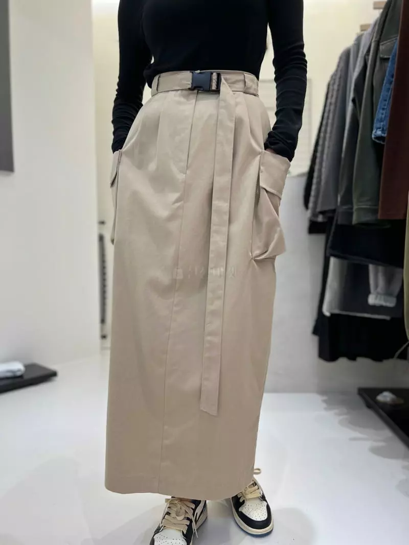 Dayday - Korean Women Fashion - #womensfashion - Belt Skirt - 3