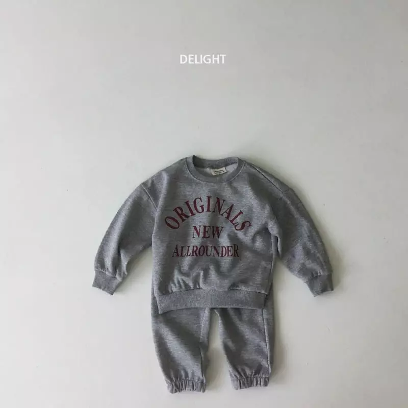 Delight - Korean Children Fashion - #Kfashion4kids - Classic Original Top Bottom Set - 12