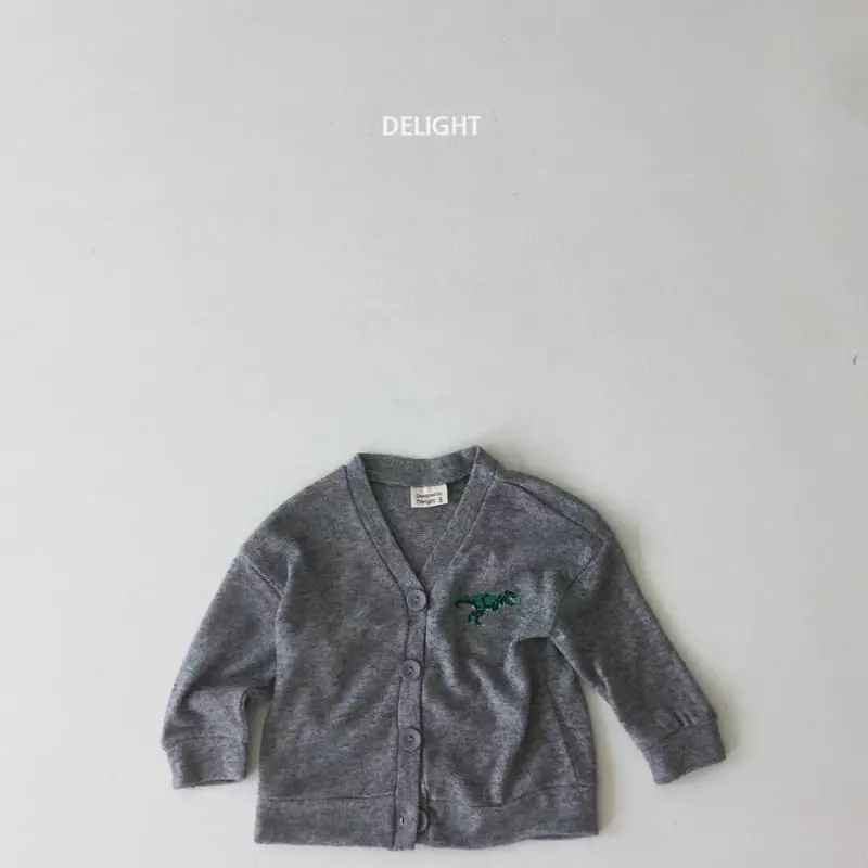 Delight - Korean Children Fashion - #childofig - Knit Dino Cardigan - 7