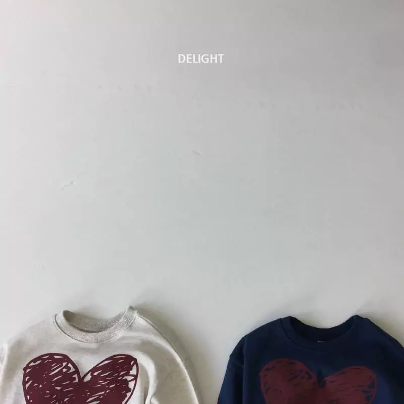 Delight - Korean Children Fashion - #childofig - Heart Bear Top Bottom Set - 5