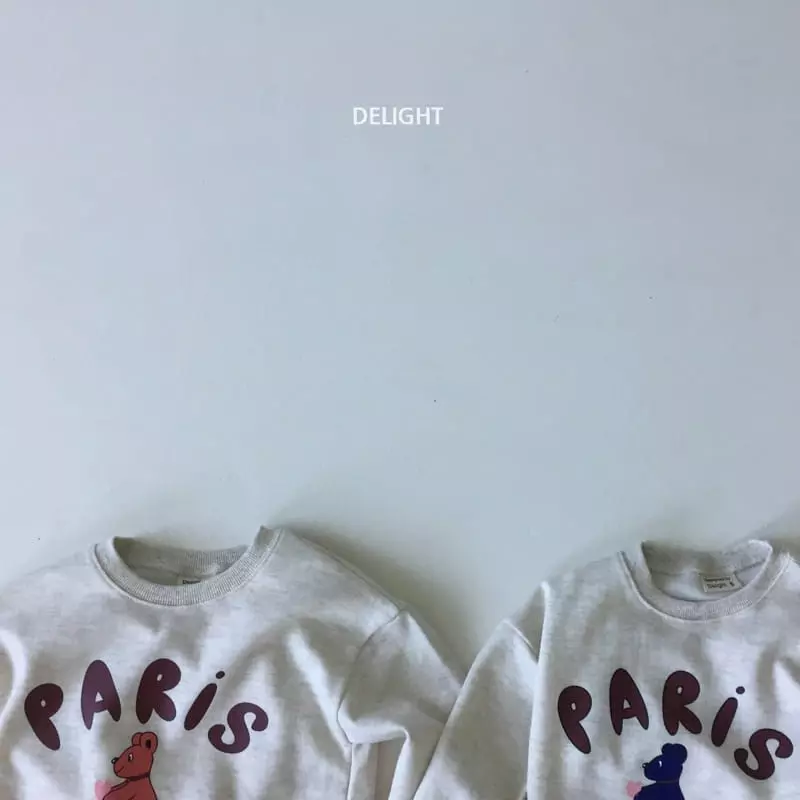 Delight - Korean Children Fashion - #childofig - Paaris Bear Top Bottom Set - 3