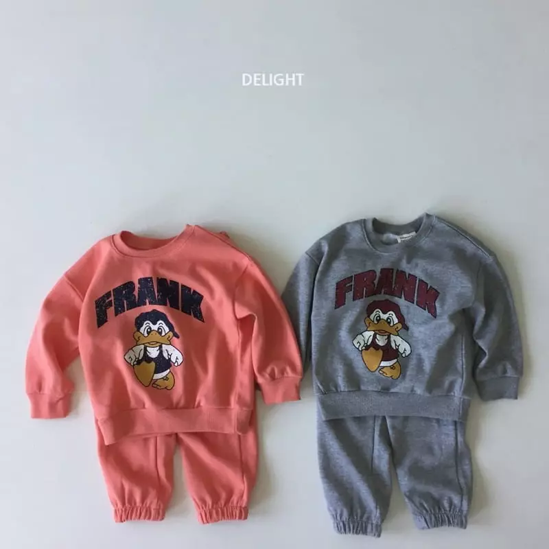 Delight - Korean Children Fashion - #childofig - Frank Top Bottom Set