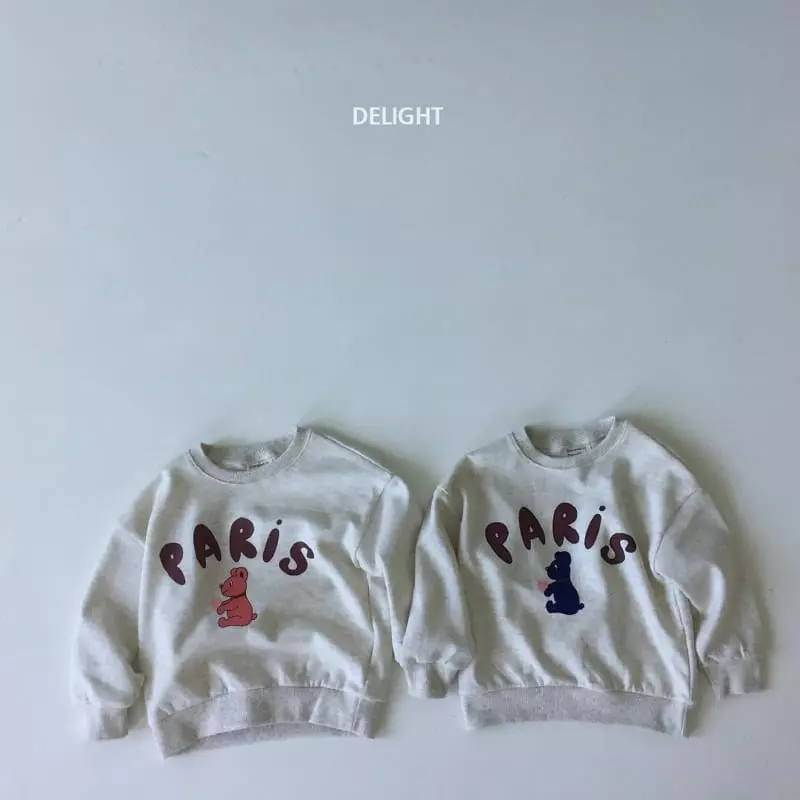 Delight - Korean Children Fashion - #childofig - Paaris Bear Top Bottom Set - 4