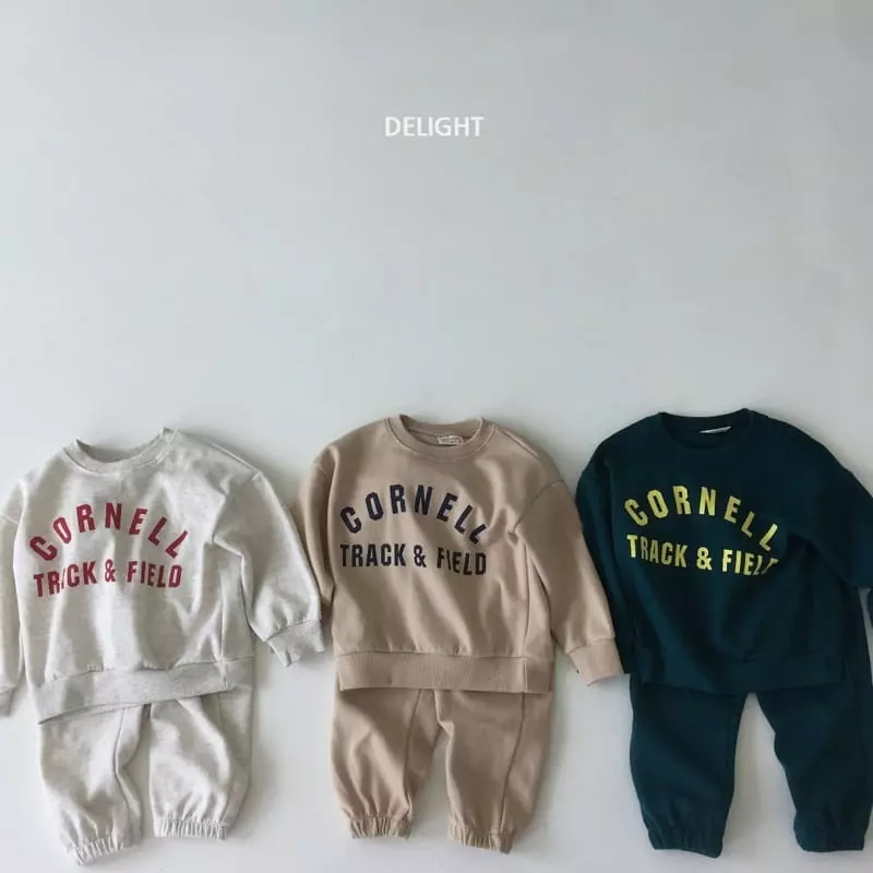 Delight - Korean Children Fashion - #designkidswear - Classic Connel Top Bottom Set