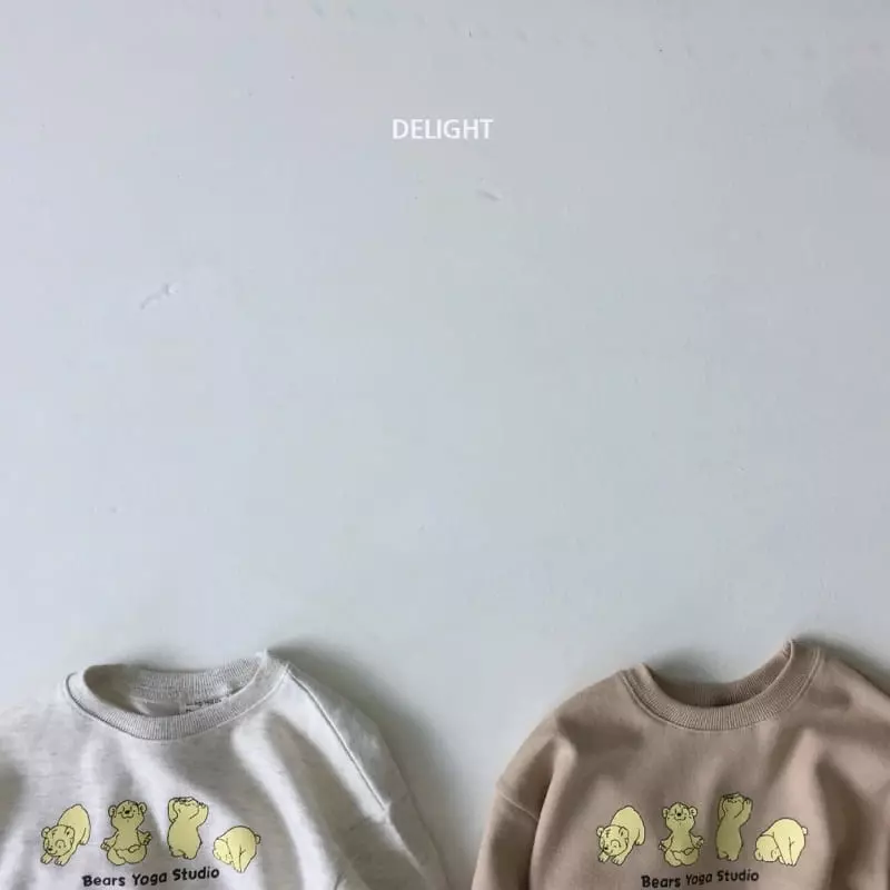 Delight - Korean Children Fashion - #discoveringself - Yoga Bear Top Bottom Set - 3