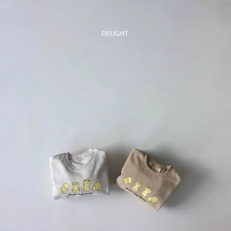 Delight - Korean Children Fashion - #discoveringself - Yoga Bear Top Bottom Set - 4