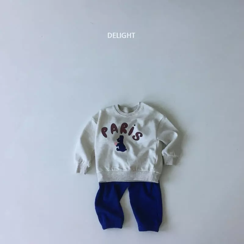 Delight - Korean Children Fashion - #kidsstore - Paaris Bear Top Bottom Set - 9