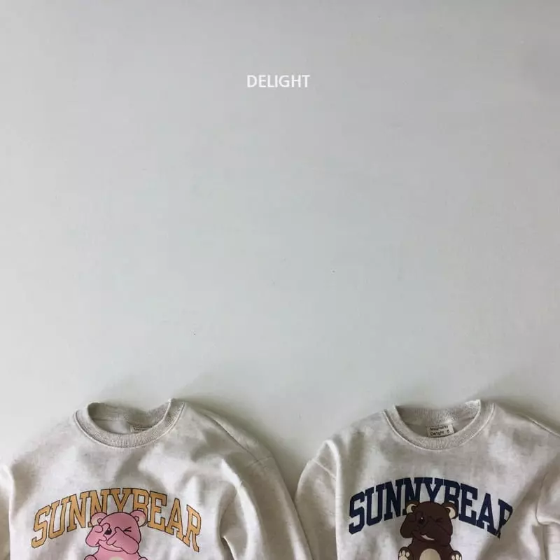 Delight - Korean Children Fashion - #kidsstore - Sunny Bear Top Bottom Set - 3