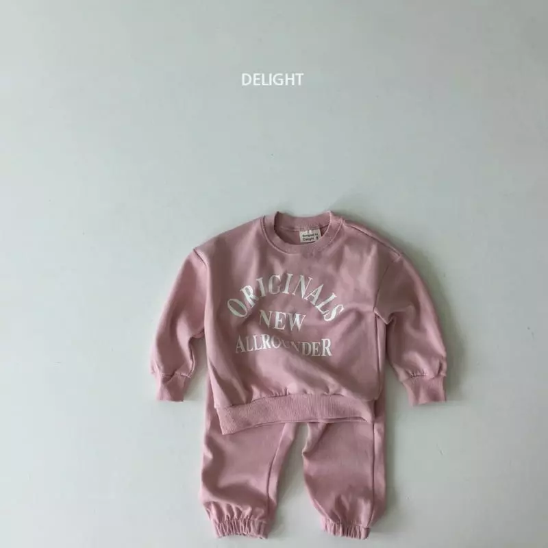 Delight - Korean Children Fashion - #kidzfashiontrend - Classic Original Top Bottom Set - 11