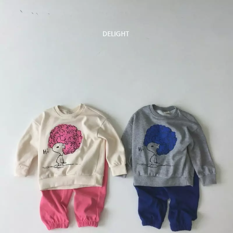 Delight - Korean Children Fashion - #littlefashionista - Pama Top Bottom Set