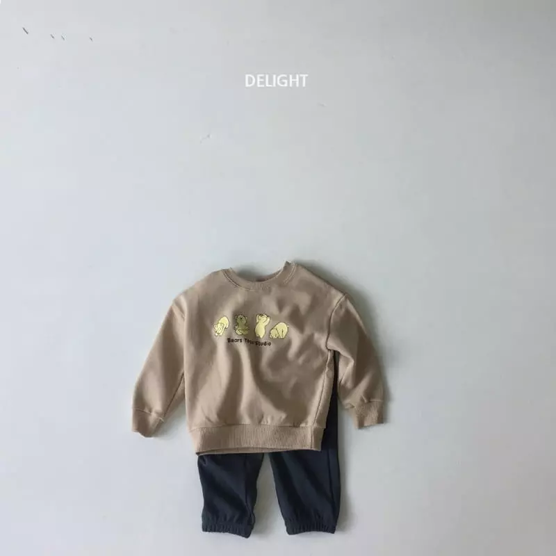 Delight - Korean Children Fashion - #magicofchildhood - Yoga Bear Top Bottom Set - 10