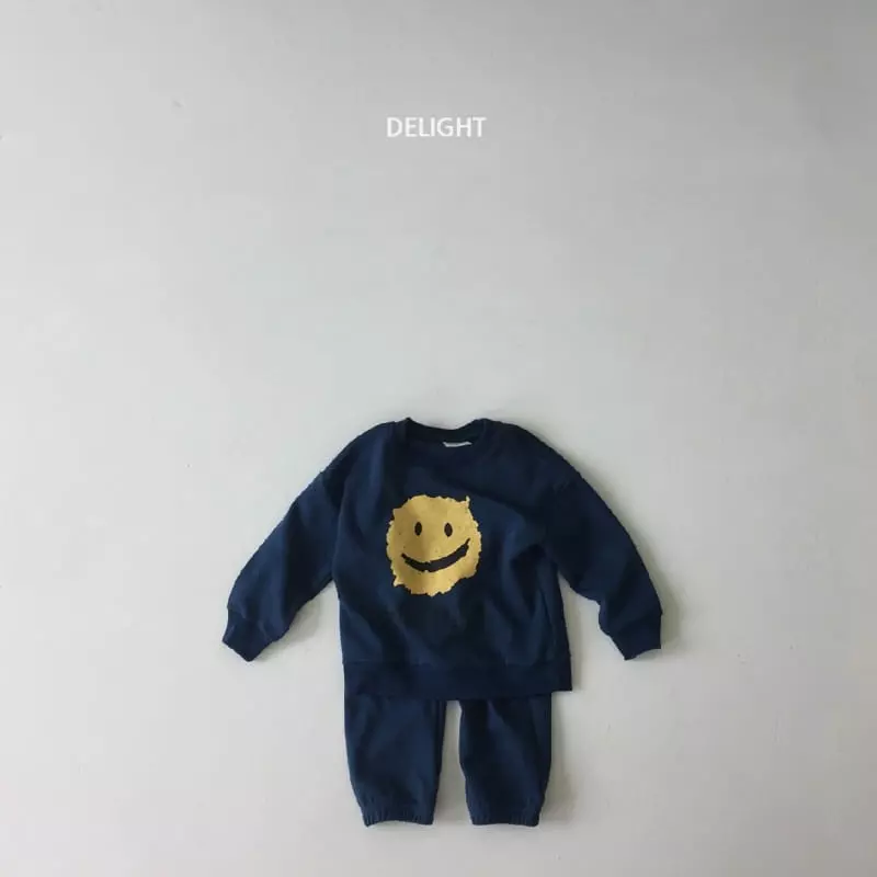 Delight - Korean Children Fashion - #minifashionista - Happy Top Bottom Set - 9