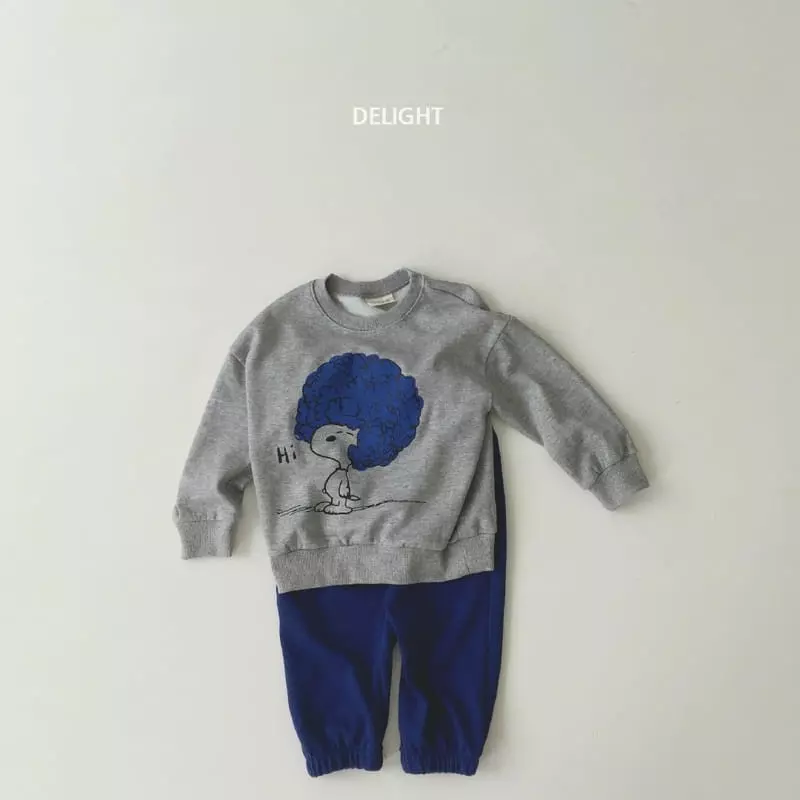 Delight - Korean Children Fashion - #stylishchildhood - Pama Top Bottom Set - 7