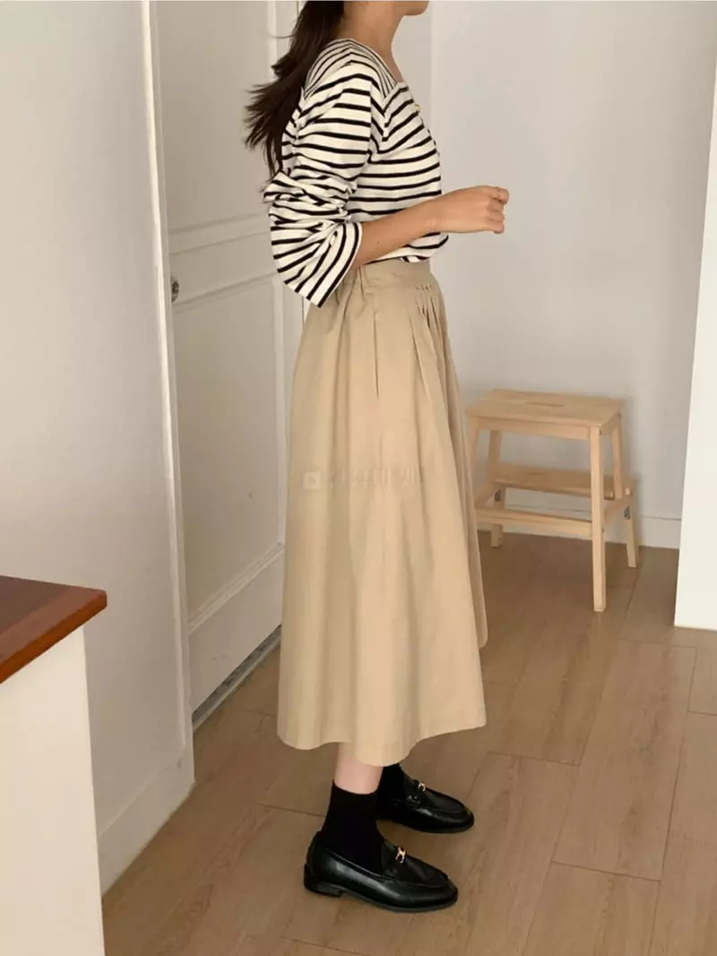 Denali - Korean Women Fashion - #momslook - Stripes Tee - 8