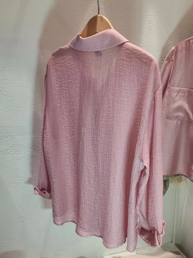 Denali - Korean Women Fashion - #romanticstyle - Fog Shirt - 5