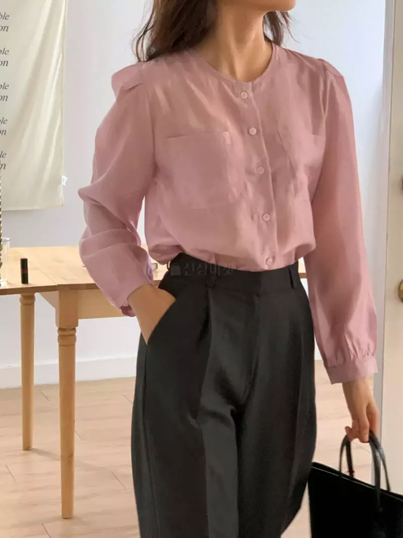 Denali - Korean Women Fashion - #thatsdarling - Lobe Blouse - 2