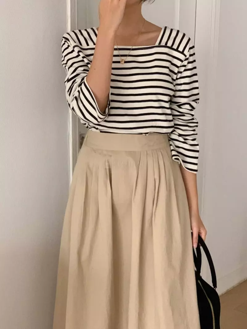 Denali - Korean Women Fashion - #thelittlethings - Stripes Tee