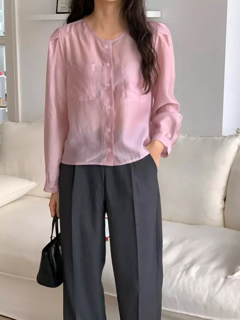 Denali - Korean Women Fashion - #thelittlethings - Lobe Blouse - 3
