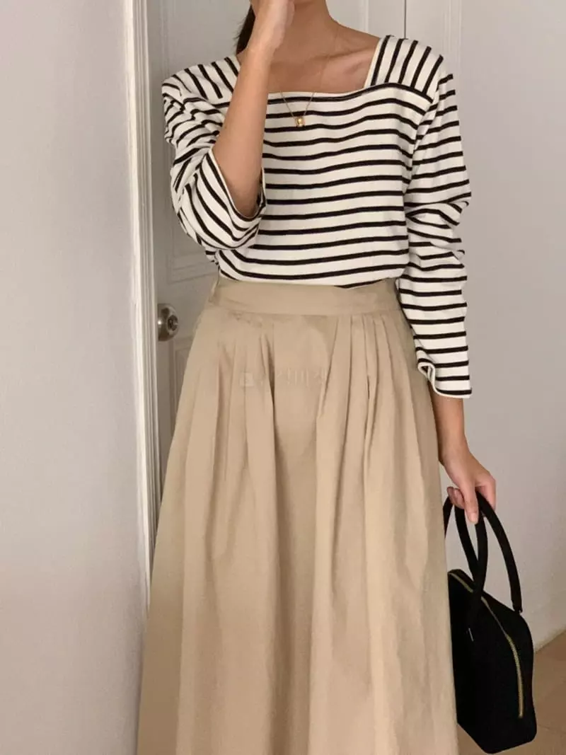 Denali - Korean Women Fashion - #womensfashion - Stripes Tee - 3