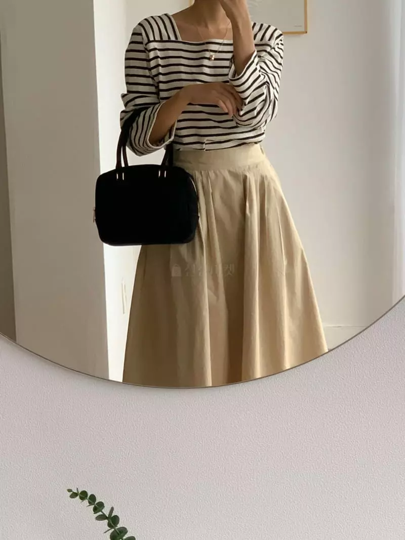 Denali - Korean Women Fashion - #womensfashion - Stripes Tee - 7