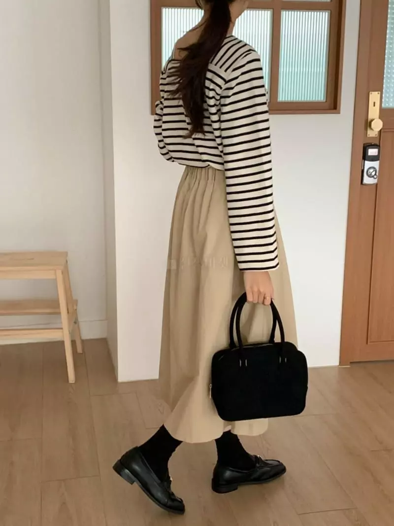 Denali - Korean Women Fashion - #womensfashion - Stripes Tee - 9
