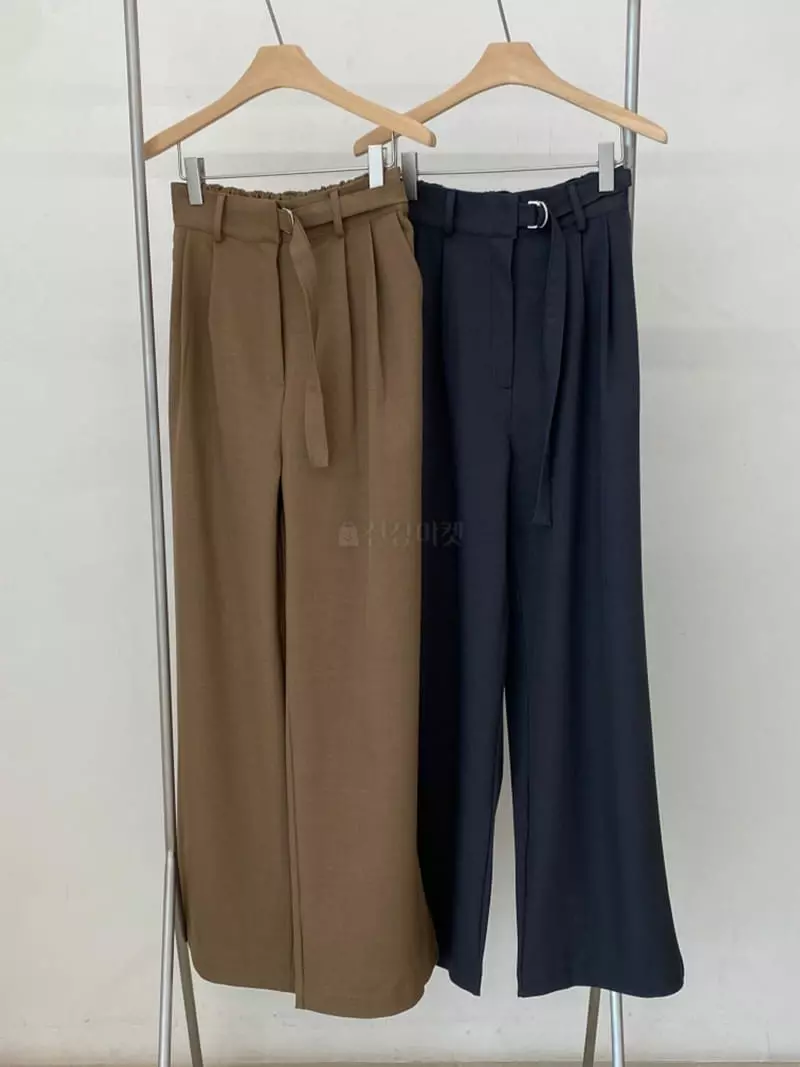 Denali - Korean Women Fashion - #womensfashion - D Ring Pants - 9