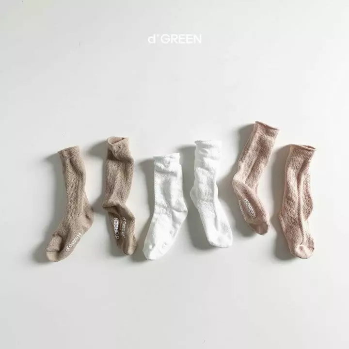 Digreen - Korean Children Fashion - #childofig - Flora Socks - 5