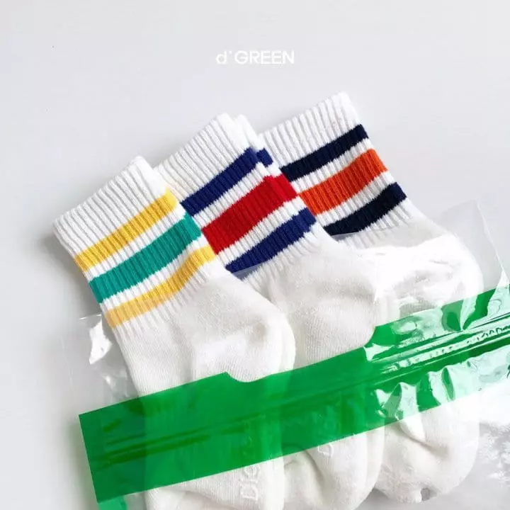 Digreen - Korean Children Fashion - #fashionkids - Monami Socks - 11