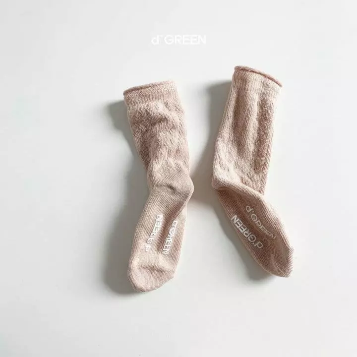 Digreen - Korean Children Fashion - #fashionkids - Flora Socks - 10
