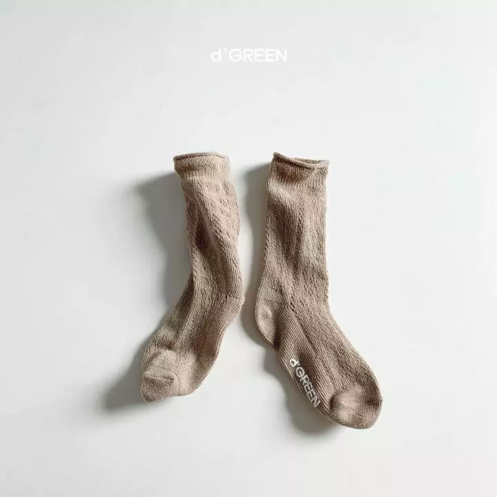 Digreen - Korean Children Fashion - #kidsshorts - Flora Socks - 11