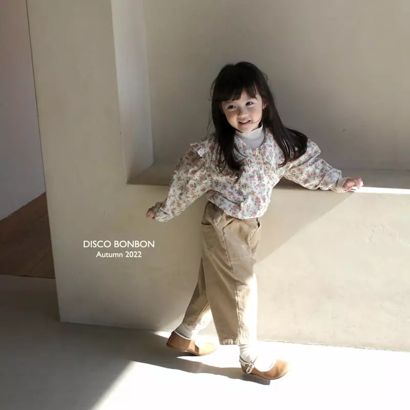 Disco Bonbon - Korean Children Fashion - #childofig - Basic Pants - 2