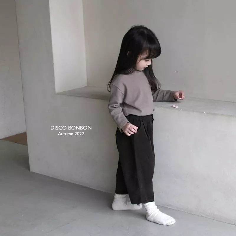 Disco Bonbon - Korean Children Fashion - #childofig - Rib Pants - 11