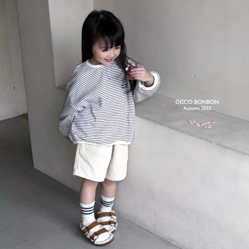 Disco Bonbon - Korean Children Fashion - #childrensboutique - Stripes Sweatshirt - 9