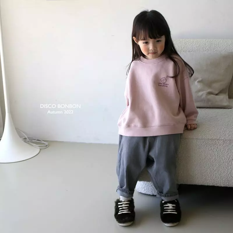 Disco Bonbon - Korean Children Fashion - #childrensboutique - Hat Embrodiery Sweatshirt - 6