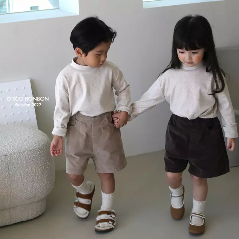 Disco Bonbon - Korean Children Fashion - #designkidswear - Soft Turtleneck Tee - 9