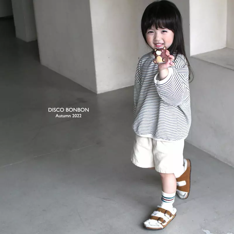 Disco Bonbon - Korean Children Fashion - #discoveringself - Stripes Sweatshirt - 11