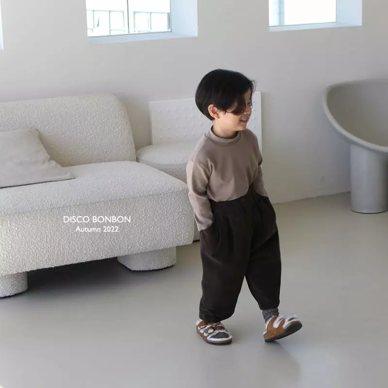 Disco Bonbon - Korean Children Fashion - #discoveringself - Soft Turtleneck Tee - 10