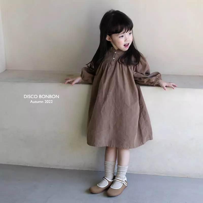 Disco Bonbon - Korean Children Fashion - #designkidswear - Floret One-piece - 4
