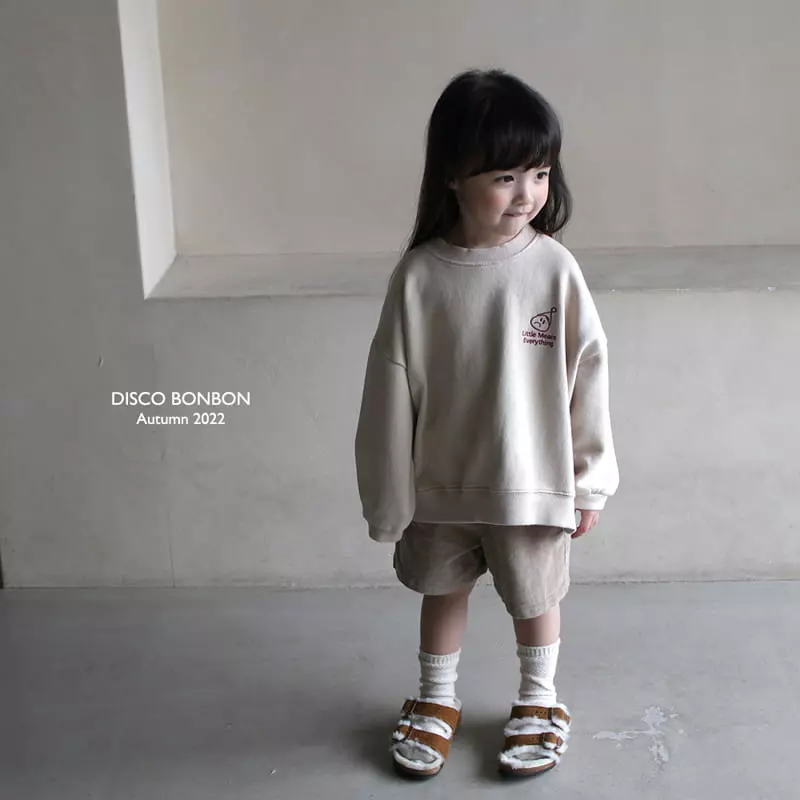 Disco Bonbon - Korean Children Fashion - #fashionkids - Hat Embrodiery Sweatshirt - 9