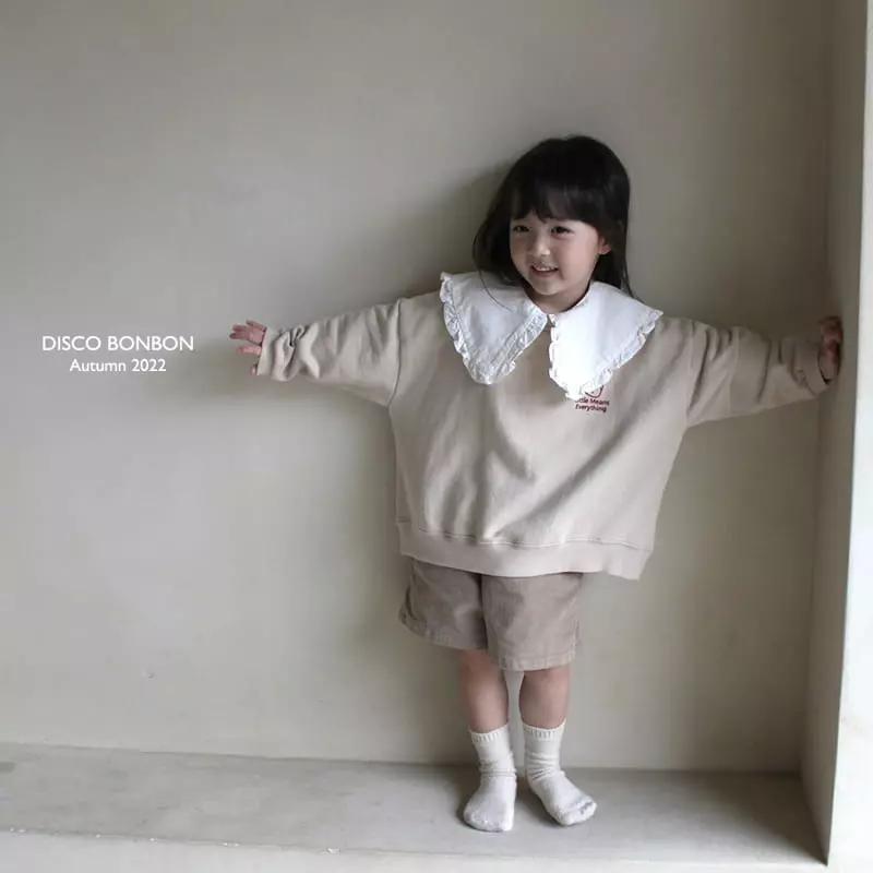 Disco Bonbon - Korean Children Fashion - #kidzfashiontrend - Hat Embrodiery Sweatshirt - 12