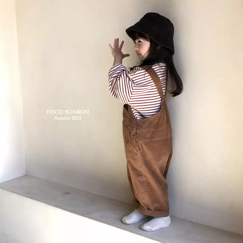 Disco Bonbon - Korean Children Fashion - #kidzfashiontrend - Lego Rib Dungarees - 8