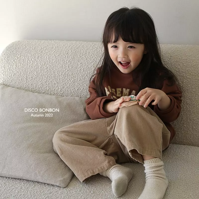 Disco Bonbon - Korean Children Fashion - #kidsstore - Rib Pants - 4