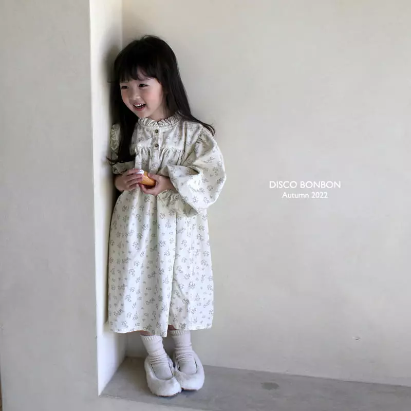 Disco Bonbon - Korean Children Fashion - #littlefashionista - Floret One-piece - 10