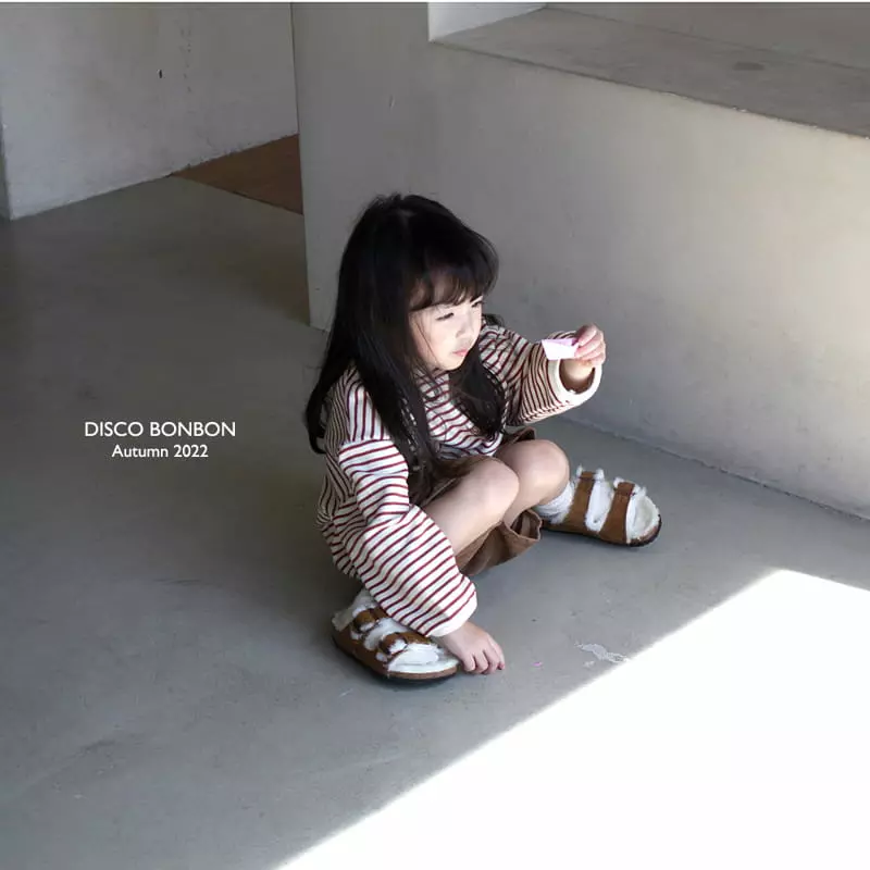 Disco Bonbon - Korean Children Fashion - #magicofchildhood - Stripes Sweatshirt - 2